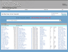 Tablet Screenshot of dantiengtrung.com
